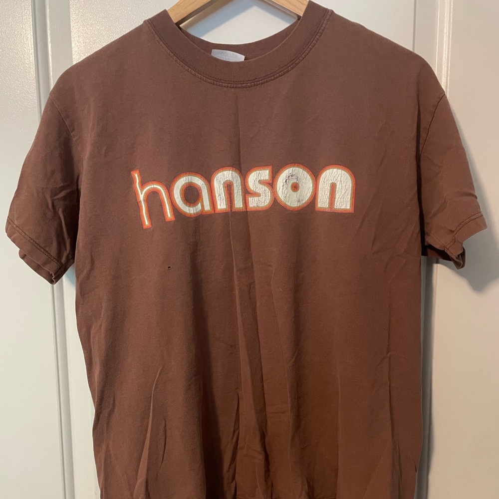 VINTAGE!! 90s Hanson tee shirt
